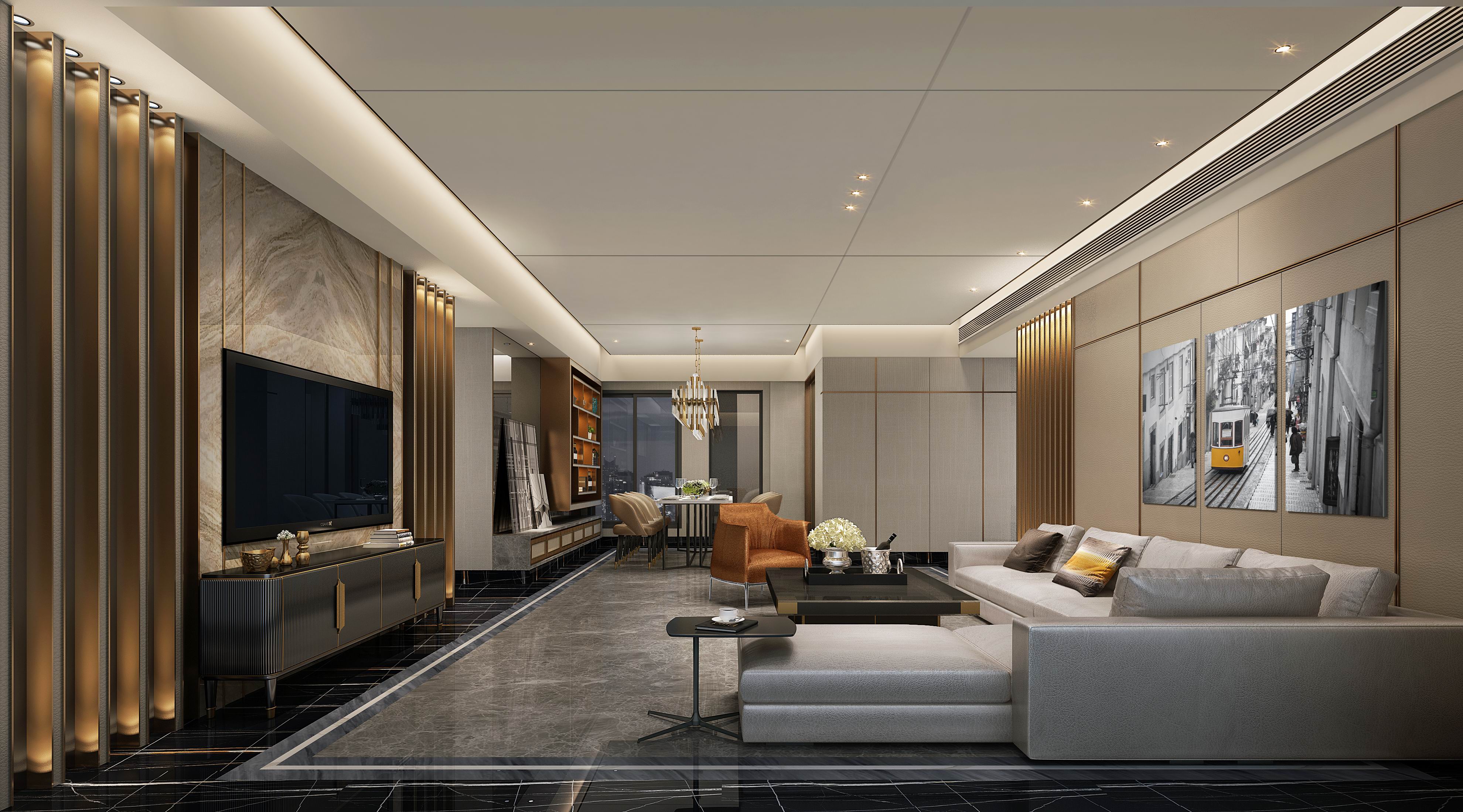 豪宅设计的深圳样板房设计公司