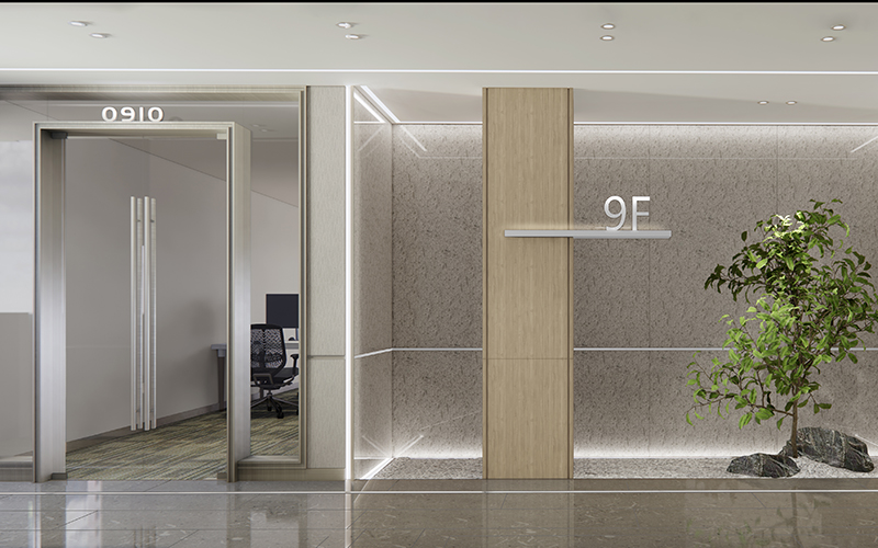 深圳.龙华向荣大厦3楼办公室设计